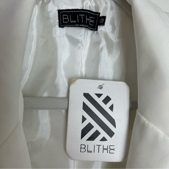 Blithe Los Angeles Off White Western Country Fringe Nashville Romper Small - Picture 4 of 9